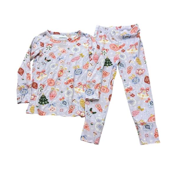 Posh Peanut Holly Pajama 2 Piece Set Size 2T - Picture 1 of 7